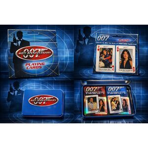 James Bond 007 40th Anniversary Playing Cards – Collector Tin (Complete)